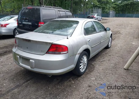 2001 Chrysler Sebring Lx z USA, uszkodzony, nr VIN 1C3EL46U61N641712